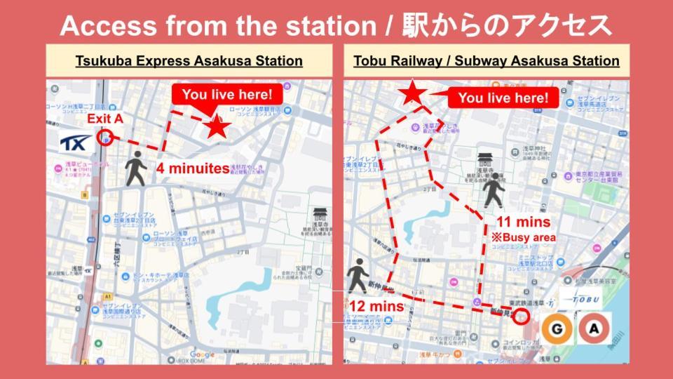 Apartment 宮元-みやげん- In 浅草&雷門 - Miyagen - In Asakusa&kaminarimon- *
